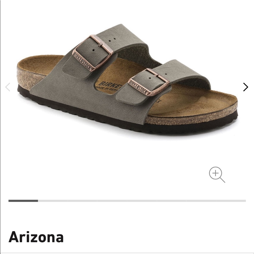 Birkenstock Arizona size 38 in Stone